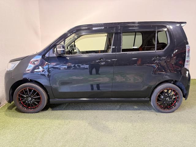 ワゴンＲスティングレー Ｘ　保証付き　修復歴無　ＥＴＣ　Ｂカメラ　シートＨ　レーダーＢＳ　フルセグナビ　ＢＴ　ＨＩＤオートライト　フォグ　Ｐスタート　Ａストップ　ステリモ　ＡＡＣ　社外１５インチＡＷ　柿本改マフラー　ハーフレザー（49枚目）