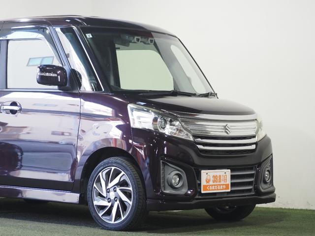 スペーシアカスタム XS 保証付き 修復歴無 DCBS 両PSD シートH HIDオートライト フォグ 衝突軽減B ESC レーンアシスト Pスタート Aストップ スマートキー 純正15AW Rサンシェード 黒革調シートカバー(13枚目)