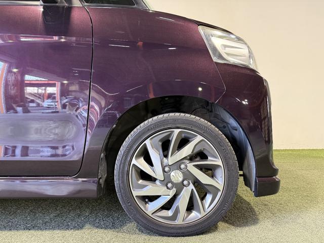 スペーシアカスタム XS 保証付き 修復歴無 DCBS 両PSD シートH HIDオートライト フォグ 衝突軽減B ESC レーンアシスト Pスタート Aストップ スマートキー 純正15AW Rサンシェード 黒革調シートカバー(22枚目)