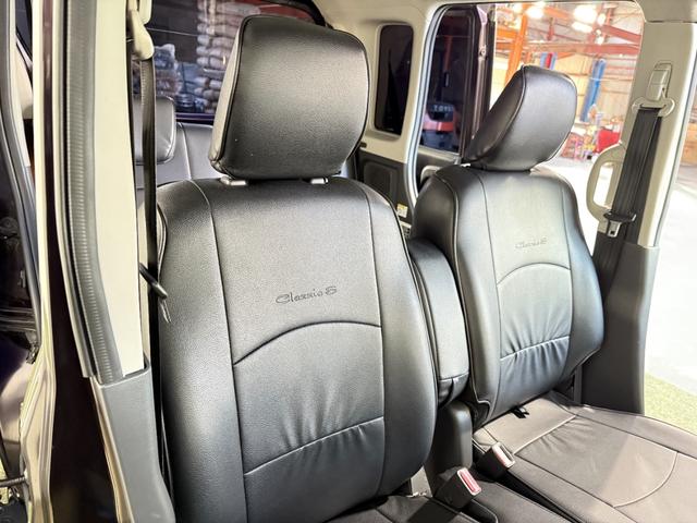 スペーシアカスタム XS 保証付き 修復歴無 DCBS 両PSD シートH HIDオートライト フォグ 衝突軽減B ESC レーンアシスト Pスタート Aストップ スマートキー 純正15AW Rサンシェード 黒革調シートカバー(31枚目)