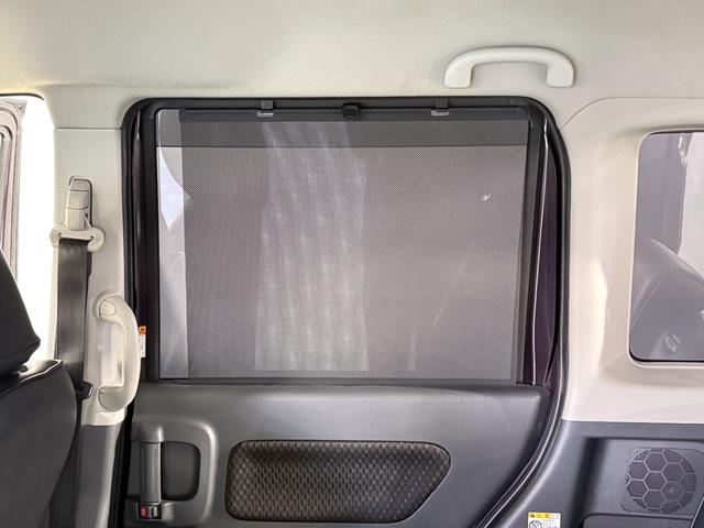 スペーシアカスタム XS 保証付き 修復歴無 DCBS 両PSD シートH HIDオートライト フォグ 衝突軽減B ESC レーンアシスト Pスタート Aストップ スマートキー 純正15AW Rサンシェード 黒革調シートカバー(34枚目)