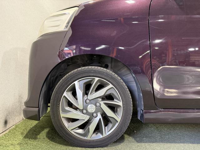 スペーシアカスタム XS 保証付き 修復歴無 DCBS 両PSD シートH HIDオートライト フォグ 衝突軽減B ESC レーンアシスト Pスタート Aストップ スマートキー 純正15AW Rサンシェード 黒革調シートカバー(45枚目)