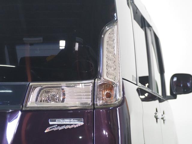 スペーシアカスタム XS 保証付き 修復歴無 DCBS 両PSD シートH HIDオートライト フォグ 衝突軽減B ESC レーンアシスト Pスタート Aストップ スマートキー 純正15AW Rサンシェード 黒革調シートカバー(62枚目)