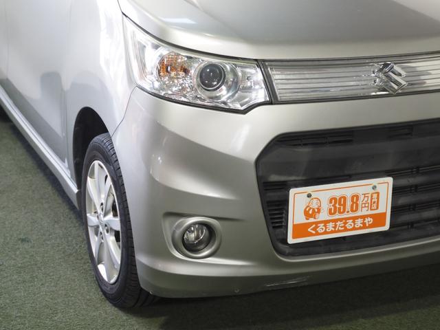 ワゴンＲスティングレー Ｘ　保証付き　修復歴無　ナビＴＶ　ＣＤ　Ｐスタート　ＨＩＤヘッド　フォグ　オートライト　純正１４インチＡＷ　アイドリングストップ　オートエアコン　スマートキー　ウィンカーミラー　ベンチシート　フルフラット（14枚目）