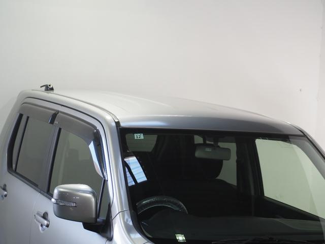 ワゴンＲスティングレー Ｘ　保証付き　修復歴無　ナビＴＶ　ＣＤ　Ｐスタート　ＨＩＤヘッド　フォグ　オートライト　純正１４インチＡＷ　アイドリングストップ　オートエアコン　スマートキー　ウィンカーミラー　ベンチシート　フルフラット（18枚目）