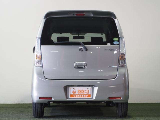 ワゴンＲスティングレー Ｘ　保証付き　修復歴無　ナビＴＶ　ＣＤ　Ｐスタート　ＨＩＤヘッド　フォグ　オートライト　純正１４インチＡＷ　アイドリングストップ　オートエアコン　スマートキー　ウィンカーミラー　ベンチシート　フルフラット（39枚目）