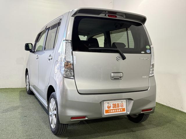 ワゴンＲスティングレー Ｘ　保証付き　修復歴無　ナビＴＶ　ＣＤ　Ｐスタート　ＨＩＤヘッド　フォグ　オートライト　純正１４インチＡＷ　アイドリングストップ　オートエアコン　スマートキー　ウィンカーミラー　ベンチシート　フルフラット（61枚目）