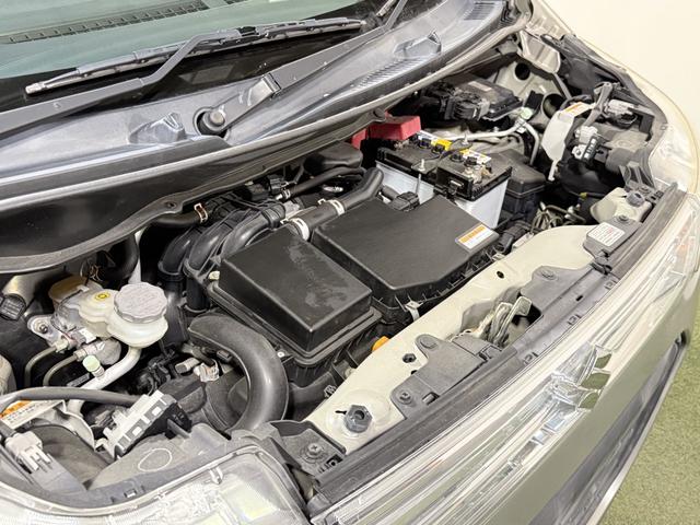 ワゴンＲスティングレー Ｘ　保証付き　修復歴無　ナビＴＶ　ＣＤ　Ｐスタート　ＨＩＤヘッド　フォグ　オートライト　純正１４インチＡＷ　アイドリングストップ　オートエアコン　スマートキー　ウィンカーミラー　ベンチシート　フルフラット（78枚目）