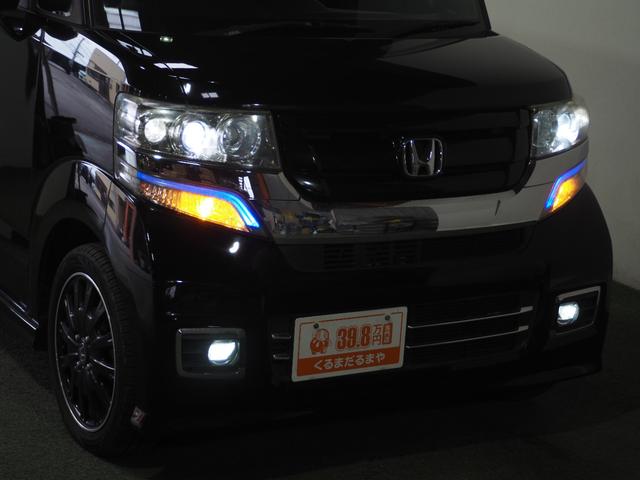 Ｎ－ＢＯＸカスタム Ｇ　ターボＳＳブラックスタイルパッケージ　保証付き　修復歴無　ＥＴＣ　Ｂカメラ　シートＨ　両ＰＳＤ　クルコン　フルセグナビ　ＢＴ　ＤＶＤ　オートリトラミラー　あんしんＰＫＧ　ＨＩＤオートライト　フォグ　パドルシフト　純正１５ＡＷ　ハーフレザー（18枚目）