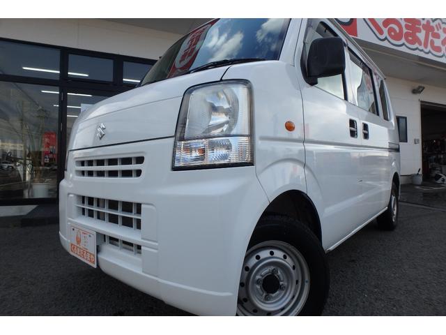 エブリイ PA AM/FMラジオ パワステ Wエアバッグ エアコン 集中ドアロック(7枚目)