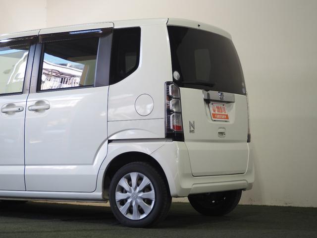 N-BOX G 保証付き 修復歴無 Bカメラ メモリーナビ Bluetooth 横滑り防止 Pスタート アイドリングストップ オートエアコン スマートキー 電動格納ミラー レベライザー ベンチシート 両側スライドドア(35枚目)