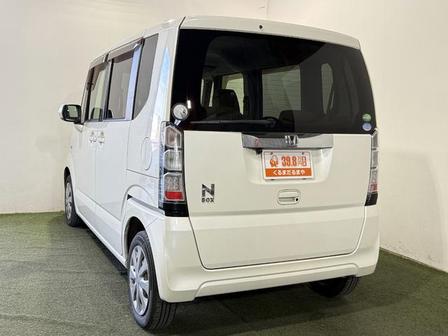 N-BOX G 保証付き 修復歴無 Bカメラ メモリーナビ Bluetooth 横滑り防止 Pスタート アイドリングストップ オートエアコン スマートキー 電動格納ミラー レベライザー ベンチシート 両側スライドドア(58枚目)