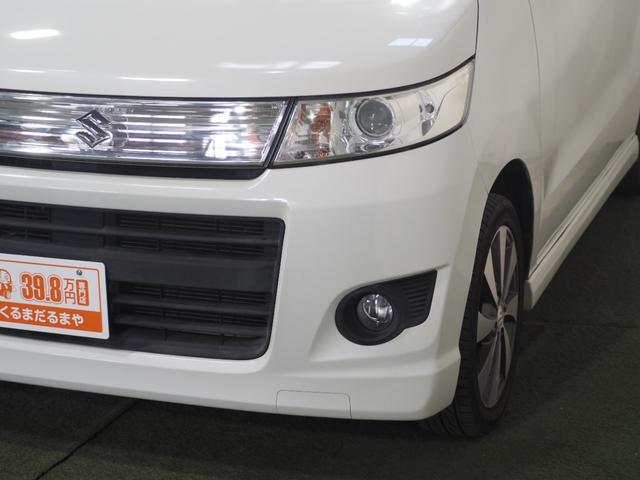 ワゴンＲスティングレー Ｔ　保証付　修復歴無　ターボ　Ｂカメラ　ＨＤＤナビ　フルセグＴＶ　ＢＴ　ＤＶＤ　ＨＩＤオートライト　フォグ　Ｐスタート　パドルシフト　スマートキー　純正１５インチＡＷ　ウィンカー付電格ミラー　フルフラット（14枚目）