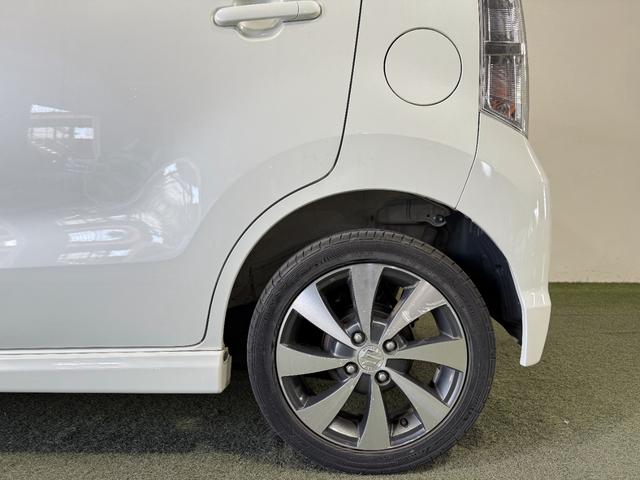 ワゴンＲスティングレー Ｔ　保証付　修復歴無　ターボ　Ｂカメラ　ＨＤＤナビ　フルセグＴＶ　ＢＴ　ＤＶＤ　ＨＩＤオートライト　フォグ　Ｐスタート　パドルシフト　スマートキー　純正１５インチＡＷ　ウィンカー付電格ミラー　フルフラット（45枚目）