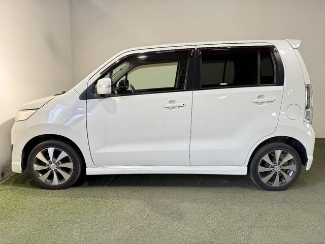 ワゴンＲスティングレー Ｔ　保証付　修復歴無　ターボ　Ｂカメラ　ＨＤＤナビ　フルセグＴＶ　ＢＴ　ＤＶＤ　ＨＩＤオートライト　フォグ　Ｐスタート　パドルシフト　スマートキー　純正１５インチＡＷ　ウィンカー付電格ミラー　フルフラット（47枚目）