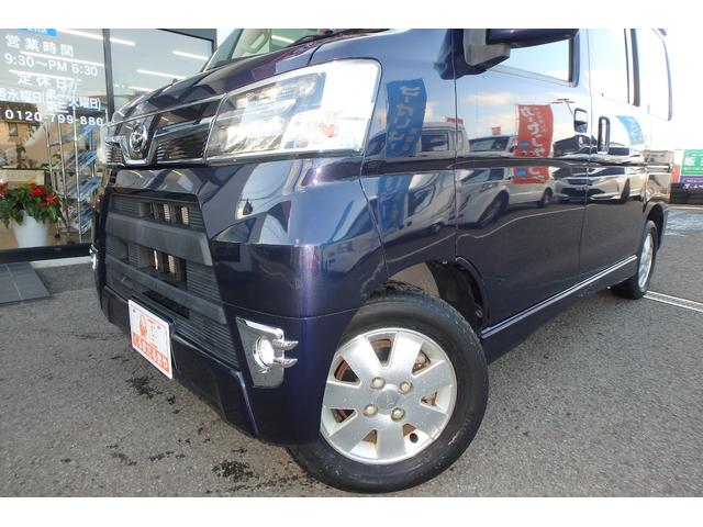 アトレーワゴン カスタムターボＲＳリミテッド　ＳＡＩＩＩ　社外ナビ　前後ドラレコ　ＥＴＣ　社外ツイーター　衝突軽減ブレーキ　車線逸脱警報　横滑り防止　左側パワースライドドア　オートエアコン　パワステ　ＰＷ　ＡＢＳ　Ｗエアバッグ　電格ミラー　キーレス（7枚目）