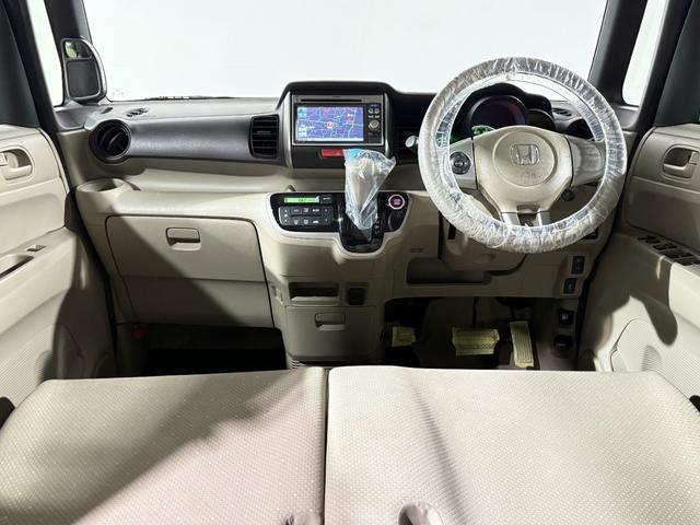 N-BOX G・Lパッケージ 保証付 修復歴無 ETC Bカメラ 両PSD ナビTV ESC Pスタート アイドリングストップ ステアリングスイッチ オートエアコン スマートキー モデューロ13インチAW 電格ミラー レベライザー(6枚目)