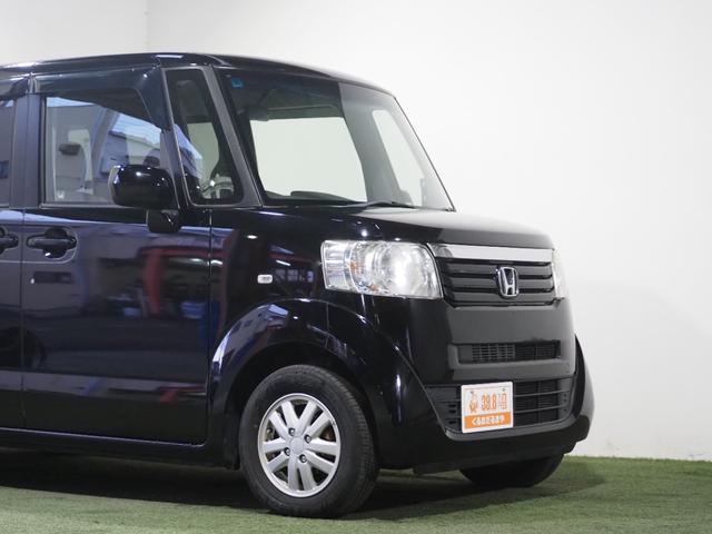 N-BOX G・Lパッケージ 保証付 修復歴無 ETC Bカメラ 両PSD ナビTV ESC Pスタート アイドリングストップ ステアリングスイッチ オートエアコン スマートキー モデューロ13インチAW 電格ミラー レベライザー(13枚目)