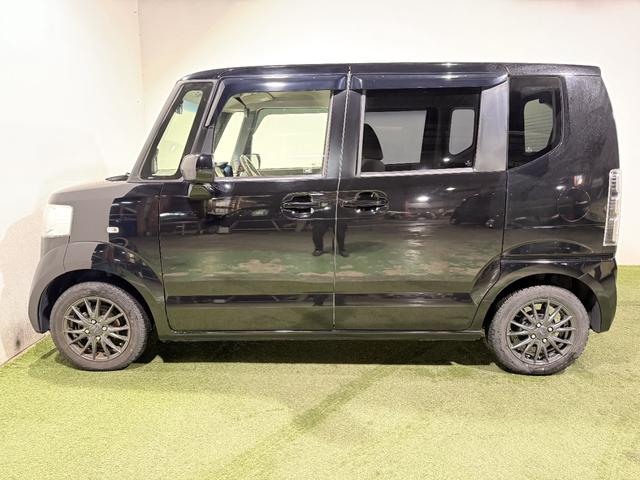 N-BOX G・Lパッケージ 保証付き 修復歴無 ETC Bカメラ 両PSD フルセグナビ BT DVD CD ESC Pスタート アイドリングストップ ステリモ AAC スマートキー 社外14インチAW 電格ミラー レベライザー(46枚目)