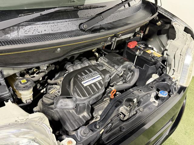 N-BOX G・Lパッケージ 保証付き 修復歴無 ETC Bカメラ 両PSD フルセグナビ BT DVD CD ESC Pスタート アイドリングストップ ステリモ AAC スマートキー 社外14インチAW 電格ミラー レベライザー(76枚目)