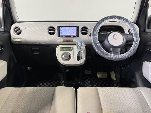 ミラココア ココアプラスG 保証付き 修復歴無 ETC Bカメラ ナビ BT DVD CD ルーフレール フォグランプ オートエアコン スマートキー ウィンカー付電動格納ミラー レベライザー ベンチシート 運転席シートリフター(6枚目)