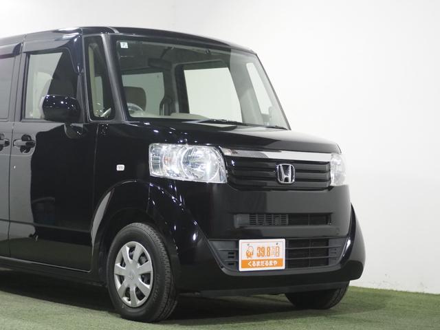 N-BOX G 保証付き 修復歴無 ETC フルセグナビTV DVD CD 横滑り防止 Pスタート アイドリングストップ スマートキー 電格ミラー レベライザー ベンチシート 両側スライド ナビ装着用スペシャルPKG(10枚目)