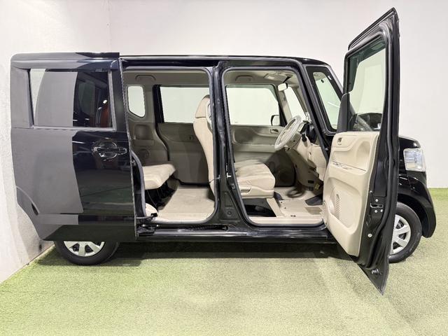 N-BOX G 保証付き 修復歴無 ETC フルセグナビTV DVD CD 横滑り防止 Pスタート アイドリングストップ スマートキー 電格ミラー レベライザー ベンチシート 両側スライド ナビ装着用スペシャルPKG(24枚目)