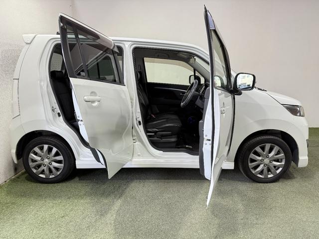 ワゴンＲスティングレー リミテッド　保証付　修復歴無　Ｂカメラ　Ｐスタート　ＨＩＤオートライト　フォグ　ハーフレザーシート　スマートキースペアキー付　純正１４インチＡＷ　ウィンカー付電格ミラー　ベンチシート　フルフラット　シートリフター（27枚目）