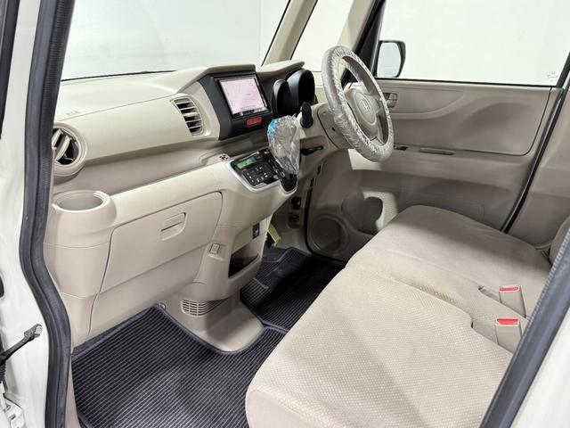 N-BOX G 保証付き 修復歴無 Bカメラ ナビ 横滑り防止 Pスタート アイドリングストップ オートエアコン スマートキー 電動格納ミラー レベライザー 両側スライド ベンチシート 運転席シートハイトアジャスター(50枚目)