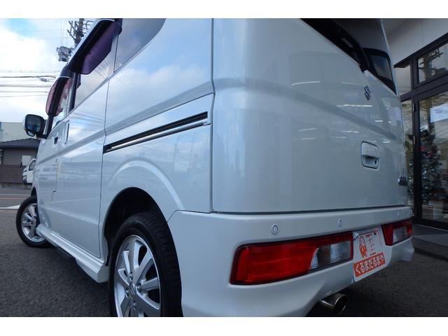 エブリイワゴン PZターボスペシャル 純正SDナビ Rカメラ 前後ドラレコ ETC シートカバー オーバーヘッドコンソール 衝突軽減ブレーキ 車線逸脱警報 横滑り防止装置 両側パワースライドドア 左側オートステップ フォグランプ(13枚目)