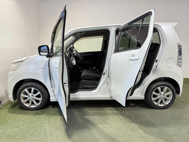 ワゴンＲスティングレー Ｘ　保証付　修復歴無　ＥＴＣ　フルセグナビ　ＤＶＤ　ＣＤ　ＨＩＤオートライト　フォグ　Ｐスタート　Ａストップ　ＡＡＣ　スマートキー　純正１４ＡＷ　電動格納ミラー　ベンチシート　フルフラット　シートリフター（49枚目）