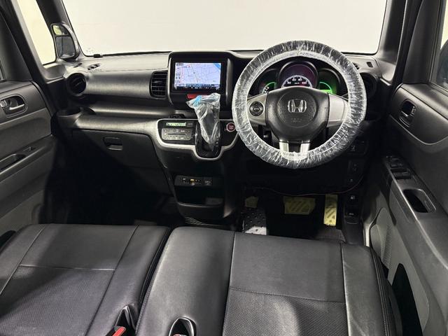 Ｎ－ＢＯＸ Ｇ・Ｌパッケージ　保証付き　修復歴無　ＥＴＣ　Ｂカメラ　ＰＳＤ　フルセグナビ　ＢＴ　ＤＶＤ　ＣＤ　ＥＳＣ　Ｐスタート　Ａストップ　ステリモ　ＡＡＣ　スマートキー　ウィンカー付電格ミラー　黒革調シートカバー　ベンチシート（59枚目）