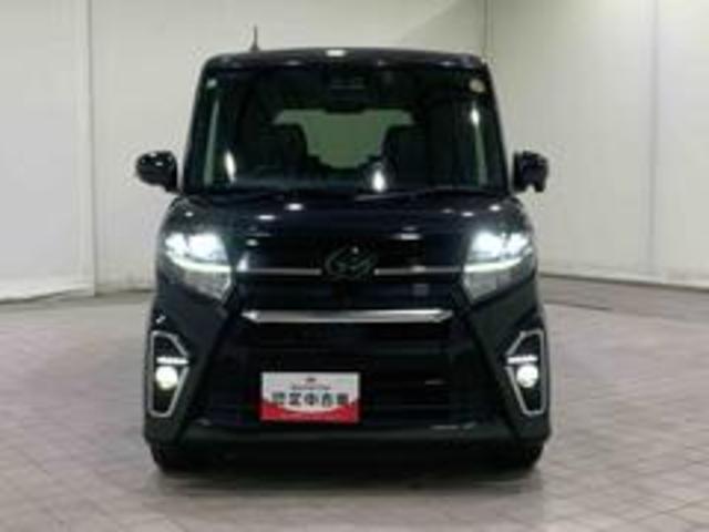 タント カスタムＲＳ　サポカーＳワイド適合　ミラクルオープンドア　両側オートスライドドア　電動パーキングブレーキ　ステアリングスイッチ　シートヒーター　オートエアコン　コーナーセンサー　キーフリー（4枚目）