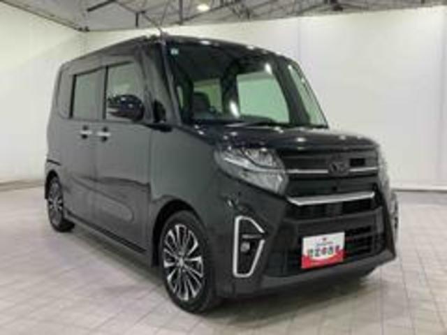 タント カスタムＲＳ　サポカーＳワイド適合　ミラクルオープンドア　両側オートスライドドア　電動パーキングブレーキ　ステアリングスイッチ　シートヒーター　オートエアコン　コーナーセンサー　キーフリー（7枚目）