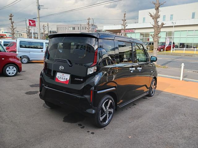 ムーヴ ＲＳ　サポカーＳワイド適合　両側オートスライドドア　パノラマモニター対応　全車速追従機能付ＡＣＣ　ステアリングスイッチ　電動パーキングブレーキ　Ｐスタート　コーナーセンサー　キーフリー（8枚目）