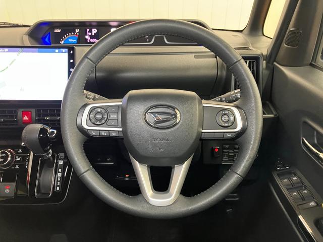 タント カスタムＲＳ　サポカーＳワイド適合　ドラレコ　ミラクルオープンドア　両側オートスライドドア　パノラマモニター対応　電動パーキングブレーキ　ステアリングスイッチ　シートヒーター　コーナーセンサー　キーフリー（14枚目）