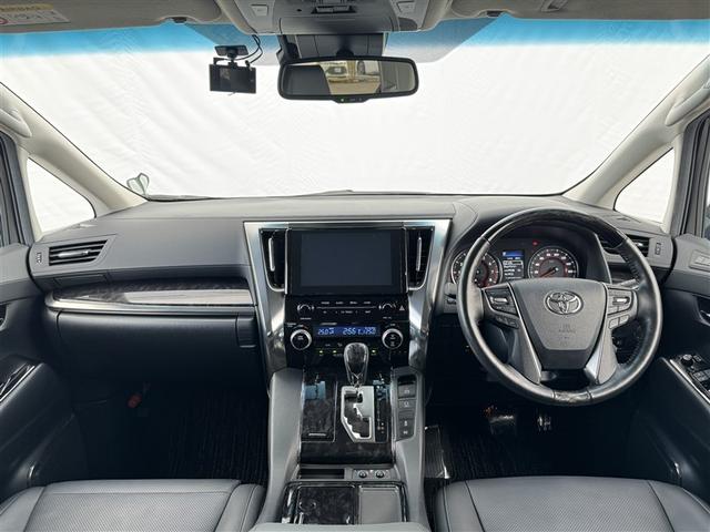 アルファード ２．５Ｓ　Ｃパッケージ　フルセグ　ミュージックプレイヤー接続可　バックカメラ　衝突被害軽減システム　ＥＴＣ　ドラレコ　両側電動スライド　ＬＥＤヘッドランプ　乗車定員７人　３列シート　ワンオーナー（3枚目）