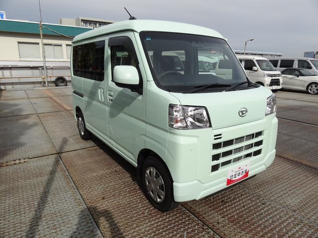 ハイゼットカーゴ クルーズ　サポカーＳワイド適合　Ｂカメラ　エアコン　アクセサリーソケット　Ｐスタート　スマートインナーミラー　コーナーセンサー　横滑り防止機能　誤発進抑制機能　電動格納ミラー　パワーウインドウ　キーフリー（7枚目）