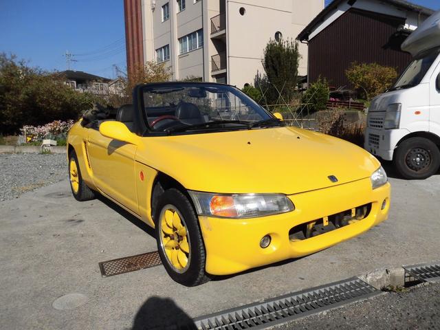 ホンダ ビート ベースグレード オープン カーニバルイエロー ホンダ ビート ベースグレード オープン カーニバルイエロー