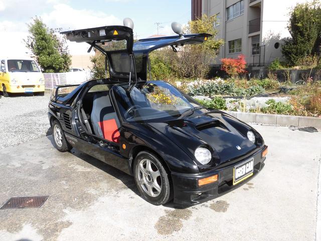 ＡＺ－１ マツダスピードバージョン　生産台数４４００台　絶版車　ＡＺ１　ミッドシップ　Ｆ６Ａ型３気筒ＤＯＨＣターボ　ＡＺ１　１９９４年生産終了　ガルウイング　ターボ　１９９０年代　ＡＢＣ　ビート　カプチーノ　ガルウイング（2枚目）