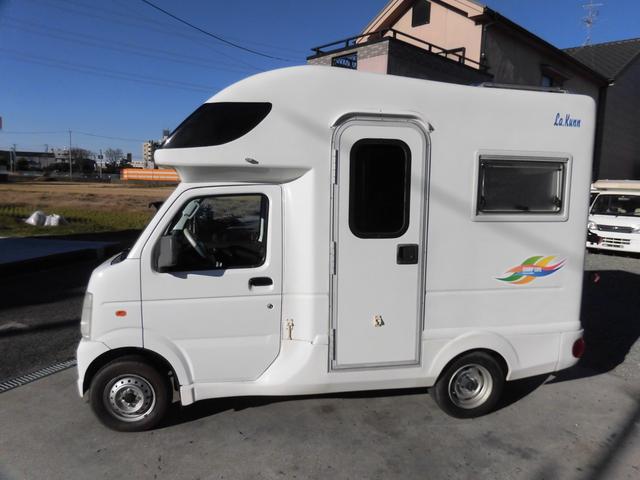 スズキ キャリイトラック キャンピング AZ-MAXラクーン バンクベット サブバッテリー キャンピングカー キャンパー FIAMMAサイクルキャリア 198.0万円 平成21年(2009年) 大阪府 中古車 - 価格.com