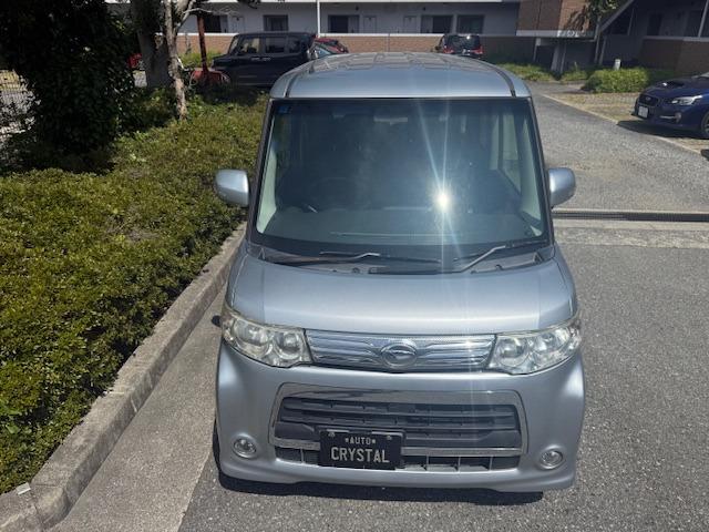 タント カスタムＸ　禁煙車　ナビ　フルセグ　ＥＴＣ　スマートキー　電動スライドドア　電動格納ウインカードアミラー　アルミホイール　フォグランプ　リアウイング（6枚目）