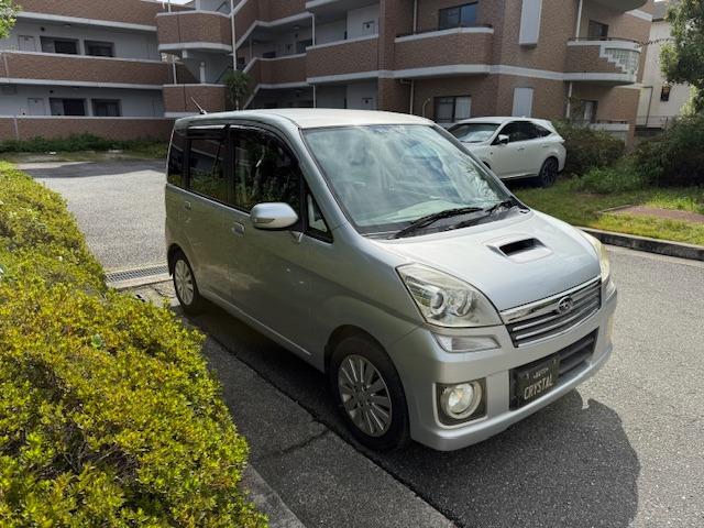 ステラ カスタムＲＳ　禁煙車　スーパーチャージャー　キーレスエントリー　電格ウインカードアミラー　アルミホイール　ＣＤデッキ（8枚目）