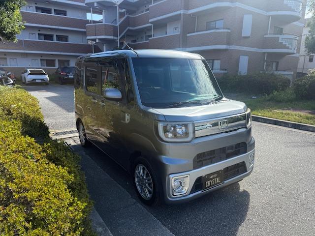 ウェイク X ファインセレクションSA 禁煙車 ターボ ドラレコ前後 ナビ TV ETC 電格ミラー パワースライドドア オートライト Bluetooth アルミホイール(8枚目)
