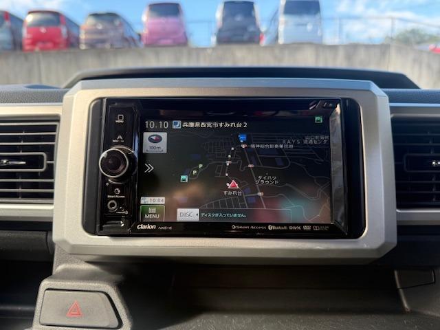 ウェイク X ファインセレクションSA 禁煙車 ターボ ドラレコ前後 ナビ TV ETC 電格ミラー パワースライドドア オートライト Bluetooth アルミホイール(22枚目)