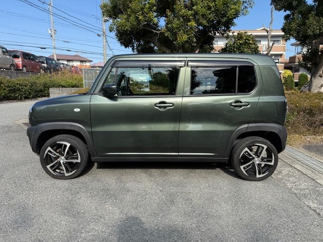 ハスラー Ｇ　禁煙車　５ＭＴ　メモリーナビ　フルセグＴＶ　Ｂｌｕｅｔｏｏｔｈ　外品アルミホイール　電動格納ドアミラー　キーレスエントリー（9枚目）