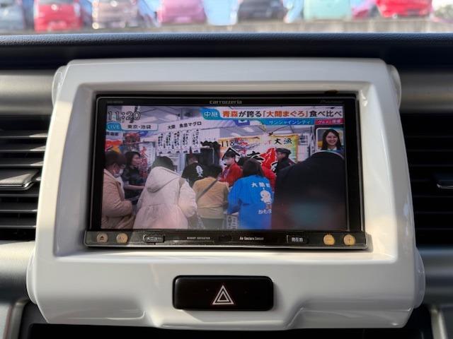 ハスラー Ｇ　禁煙車　５ＭＴ　メモリーナビ　フルセグＴＶ　Ｂｌｕｅｔｏｏｔｈ　外品アルミホイール　電動格納ドアミラー　キーレスエントリー（23枚目）