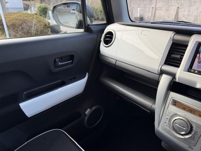 ハスラー Ｇ　禁煙車　５ＭＴ　メモリーナビ　フルセグＴＶ　Ｂｌｕｅｔｏｏｔｈ　外品アルミホイール　電動格納ドアミラー　キーレスエントリー（25枚目）