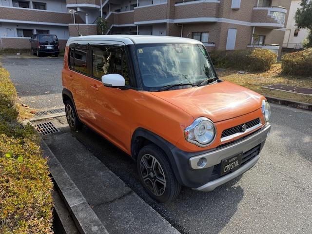 ハスラー Ｘ　４ＷＤ　ナビ　フルセグ　Ｂｌｕｅｔｏｏｔｈ　ドラレコ　アルミホイール　電格ウインカーミラー（8枚目）