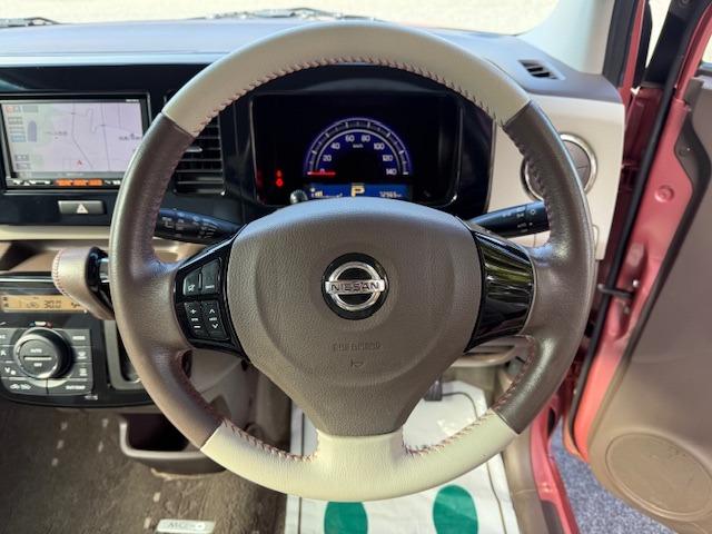 モコ ドルチェX 禁煙車 1オーナー ドラレコ メモリーナビ フルセグTV Bモニター スマートキー 電格ウインカードアミラー プッシュスタート アルミホイール 専用シートカバー ISOFIX(20枚目)